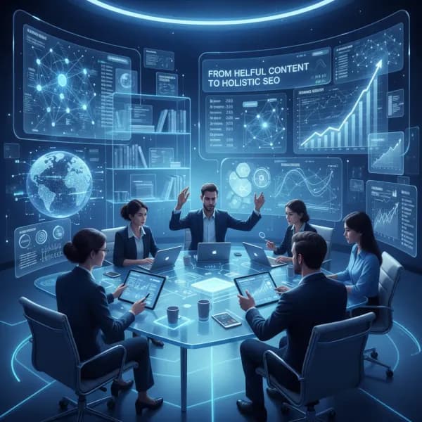 Từ “Nội Dung Hữu Ích” Đến “Nội Dung Được Chứng Minh”: SEO 2025 & Cuộc Đua Trí Tuệ Nhân Tạo Cover